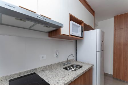 Apartamento para alugar com 35m², 1 quarto e 1 vaga Apartamento para alugar com 35m², 1 quarto e 1 vagaCozinha Americana