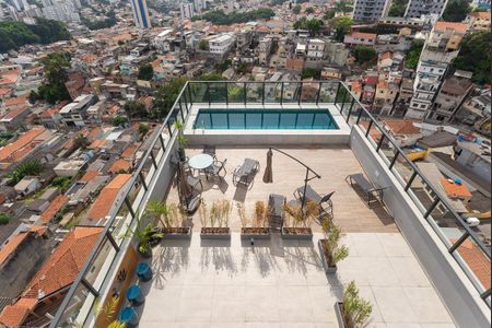 Apartamento para alugar com 35m², 1 quarto e 1 vaga Apartamento para alugar com 35m², 1 quarto e 1 vagaÁrea Comum - Piscina