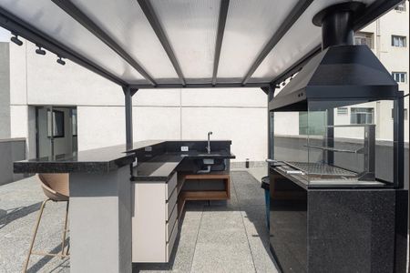 Apartamento para alugar com 35m², 1 quarto e 1 vaga Apartamento para alugar com 35m², 1 quarto e 1 vagaÁrea comum - Churrasqueira