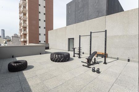 Apartamento para alugar com 35m², 1 quarto e 1 vaga Apartamento para alugar com 35m², 1 quarto e 1 vagaÁrea Comum - Academia