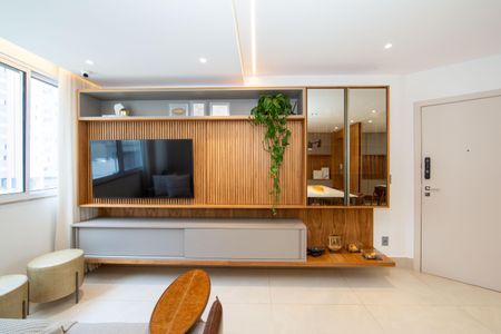 SALA de apartamento à venda com 2 quartos, 75m² em Belvedere, Belo Horizonte