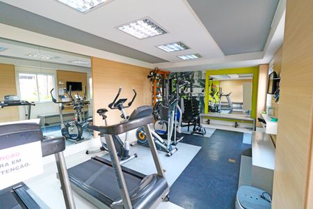 Apartamento para alugar com 58m², 2 quartos e 1 vaga Apartamento para alugar com 58m², 2 quartos e 1 vagaÁrea comum - Academia