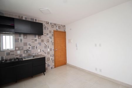 Sala/Cozinha de apartamento para alugar com 1 quarto, 40m² em Moinho Velho, São Paulo