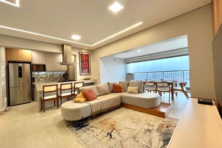 Sala de apartamento à venda com 3 quartos, 165m² em Jardim Prudência, São Paulo