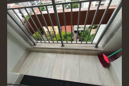Studio à venda com 28m², 1 quarto e sem vaga Studio à venda com 28m², 1 quarto e sem vagaVaranda da sala