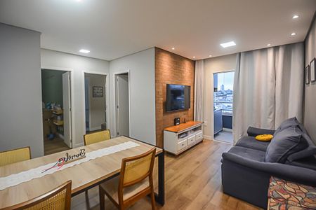 Sala de apartamento à venda com 3 quartos, 70m² em Baeta Neves, São Bernardo do Campo