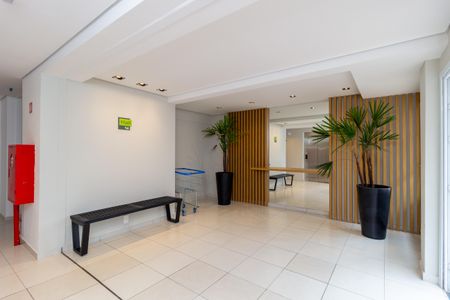 Apartamento para alugar com 43m², 2 quartos e sem vagaHall social