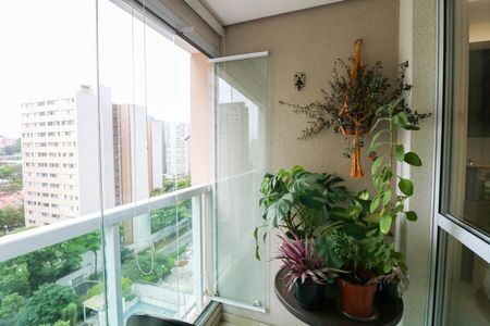 Varanda de apartamento para alugar com 1 quarto, 39m² em Santo Amaro, São Paulo