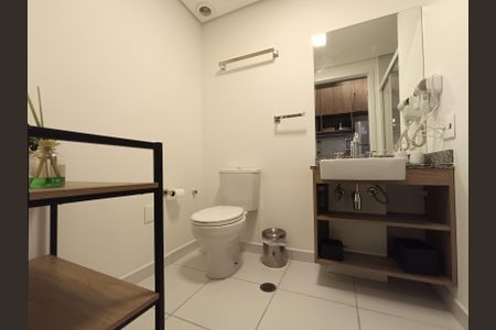 Studio à venda com 25m², 1 quarto e sem vagaBanheiro Studio