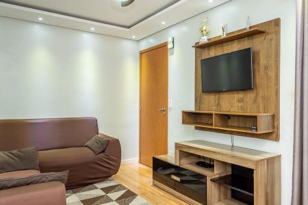 Sala de apartamento para alugar com 2 quartos, 48m² em Jardim Terramérica I, Americana