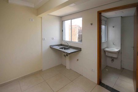 Sala/Cozinha de apartamento para alugar com 2 quartos, 35m² em Vila Regente Feijó, São Paulo