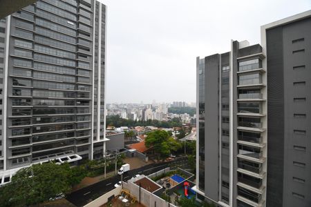 Vista da Sala de apartamento à venda com 1 quarto, 55m² em Nova Campinas, Campinas