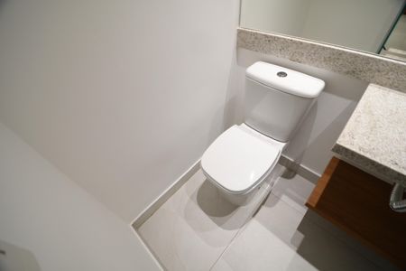 Lavabo de apartamento à venda com 1 quarto, 55m² em Nova Campinas, Campinas