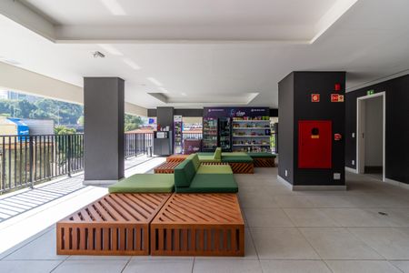 Apartamento para alugar com 34m², 1 quarto e 1 vaga Apartamento para alugar com 34m², 1 quarto e 1 vagaÁrea comum - Mercadinho