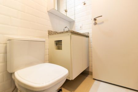 Apartamento para alugar com 34m², 1 quarto e 1 vaga Apartamento para alugar com 34m², 1 quarto e 1 vagaBanheiro Social