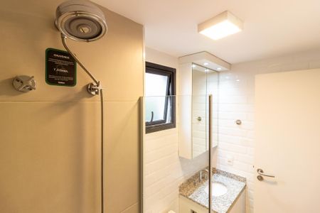 Apartamento para alugar com 34m², 1 quarto e 1 vaga Apartamento para alugar com 34m², 1 quarto e 1 vagaBanheiro Social