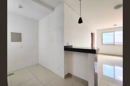 Sala de apartamento para alugar com 2 quartos, 58m² em Palmares, Belo Horizonte