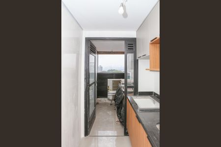 Apartamento à venda com 55m², 1 quarto e 2 vagasCozinha e Área de Serviço