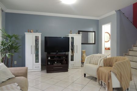 Sala de casa de condomínio à venda com 3 quartos, 150m² em Taquara, Rio de Janeiro