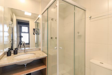 Studio à venda com 25m², 1 quarto e sem vaga Studio à venda com 25m², 1 quarto e sem vagaBanheiro