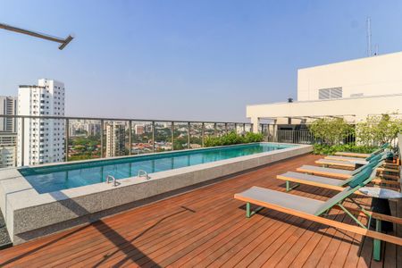 Studio à venda com 25m², 1 quarto e sem vaga Studio à venda com 25m², 1 quarto e sem vagaÁrea comum - Piscina