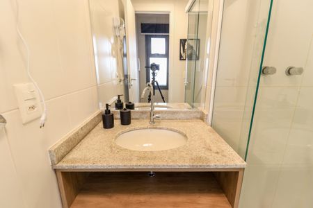 Studio à venda com 25m², 1 quarto e sem vaga Studio à venda com 25m², 1 quarto e sem vagaBanheiro