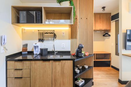 Studio à venda com 25m², 1 quarto e sem vaga Studio à venda com 25m², 1 quarto e sem vagaCozinha