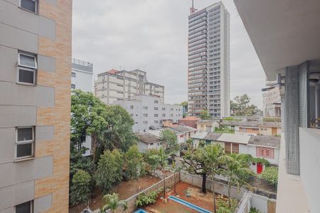Vista da Varanda de apartamento à venda com 1 quarto, 30m² em Pinheiros, São Paulo