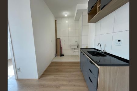 Apartamento à venda com 37m², 2 quartos e sem vagaCozinha e Área de Serviço
