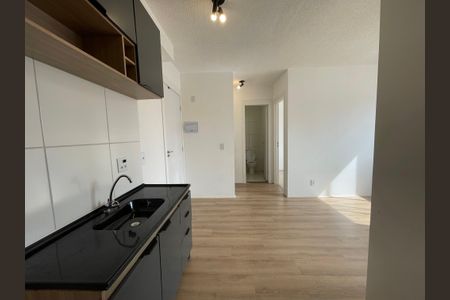 Apartamento à venda com 37m², 2 quartos e sem vagaCozinha e Área de Serviço