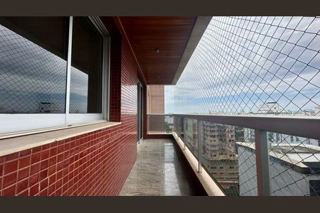 Varanda  de apartamento à venda com 4 quartos, 172m² em Barro Preto, Belo Horizonte