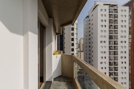 Sacada de apartamento para alugar com 1 quarto, 57m² em Vila Olímpia, São Paulo