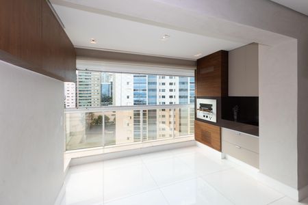 Varanda da Sala de apartamento para alugar com 3 quartos, 92m² em Vila da Serra, Nova Lima