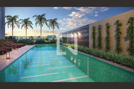 Apartamento para alugar com 39m², 2 quartos e 1 vaga Apartamento para alugar com 39m², 2 quartos e 1 vagaÁrea comum - Piscina