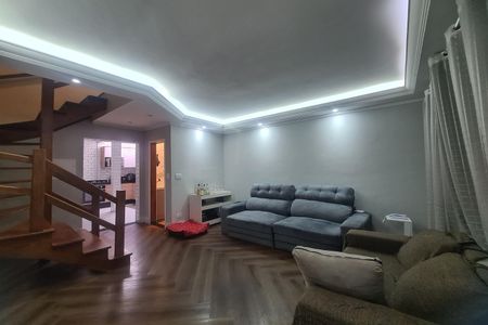 Sala de casa de condomínio para alugar com 2 quartos, 108m² em Vila Antonieta, São Paulo