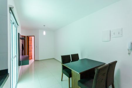 Sala/Cozinha de apartamento à venda com 2 quartos, 42m² em Parque Capuava, Santo André