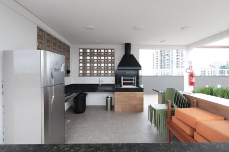 Apartamento para alugar com 35m², 2 quartos e sem vagaÁrea comum - Churrasqueira