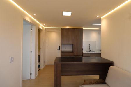 Sala de apartamento para alugar com 2 quartos, 35m² em Chácara Seis de Outubro, São Paulo