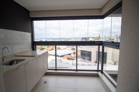 Varanda da Sala de apartamento para alugar com 1 quarto, 55m² em Jardim Emilia, Sorocaba