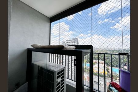 Varanda do Quarto de apartamento à venda com 2 quartos, 87m² em Santo Amaro, São Paulo