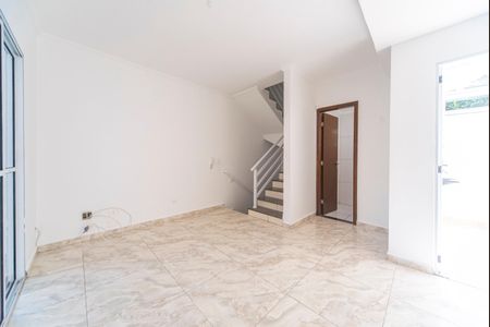 Sala de casa de condomínio para alugar com 2 quartos, 100m² em Parque das Nações, Santo André