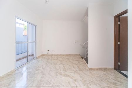 Sala de casa de condomínio para alugar com 2 quartos, 100m² em Parque das Nações, Santo André