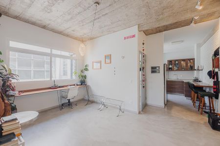 Sala de apartamento à venda com 1 quarto, 78m² em Pinheiros, São Paulo
