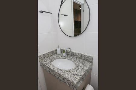 Studio para alugar com 24m², 1 quarto e sem vaga Studio para alugar com 24m², 1 quarto e sem vagaBanheiro