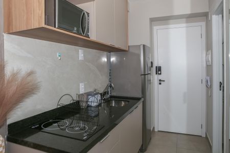 Cozinha de kitnet/studio para alugar com 1 quarto, 24m² em Perdizes, São Paulo