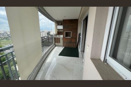 Varanda Sala de apartamento à venda com 3 quartos, 109m² em Jardim Aeroporto, São Paulo