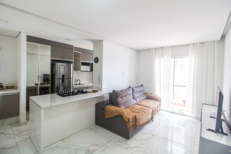 Sala  de apartamento para alugar com 2 quartos, 72m² em Jardim Tupanci, Barueri