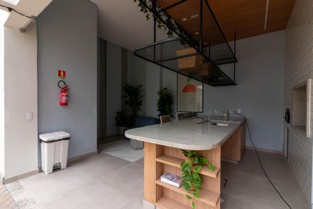 Studio à venda com 24m², 1 quarto e sem vaga Studio à venda com 24m², 1 quarto e sem vagaÁrea comum - Churrasqueira