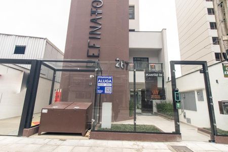 Studio para alugar com 22m², 1 quarto e sem vaga Studio para alugar com 22m², 1 quarto e sem vagaPlaca