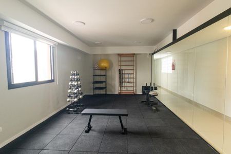 Studio para alugar com 22m², 1 quarto e sem vaga Studio para alugar com 22m², 1 quarto e sem vagaAcademia